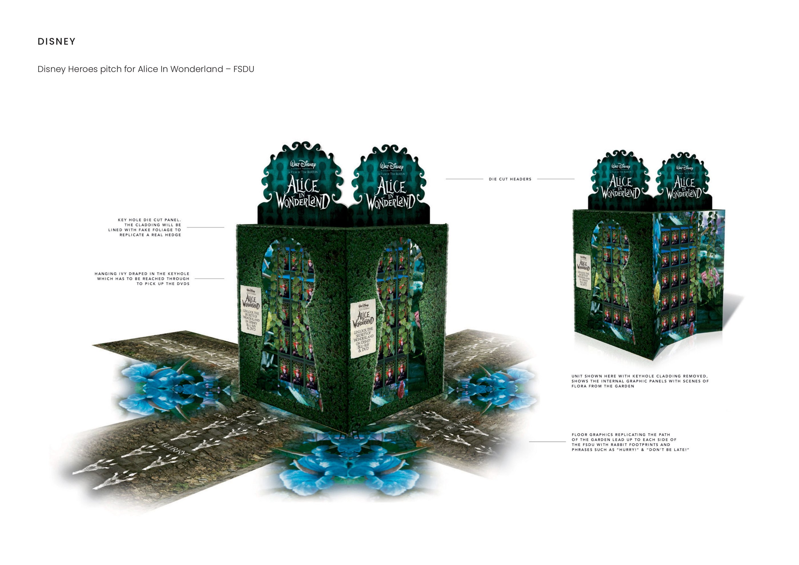 Disney — Disney Heroes pitch for Alice In Wonderland — FSDU