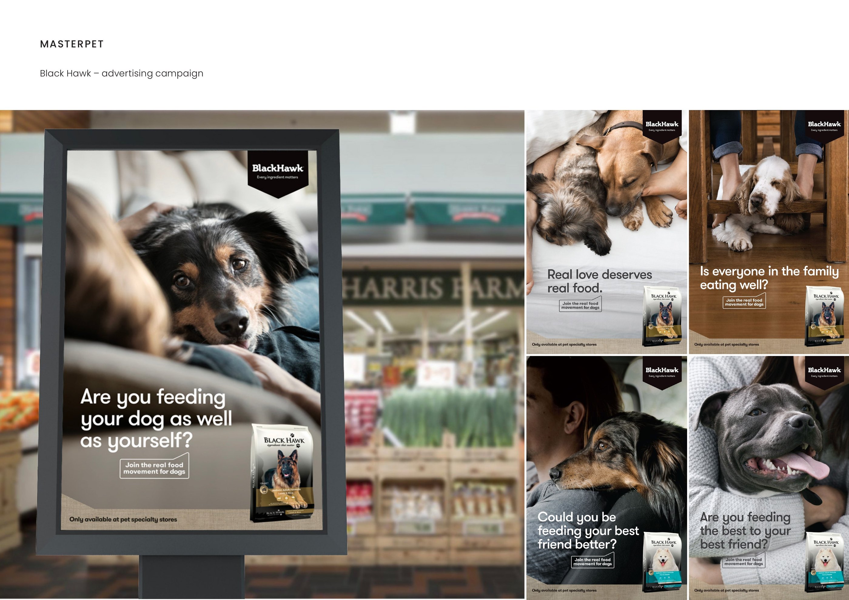 Masterpet — Black Hawk — advertising campaign