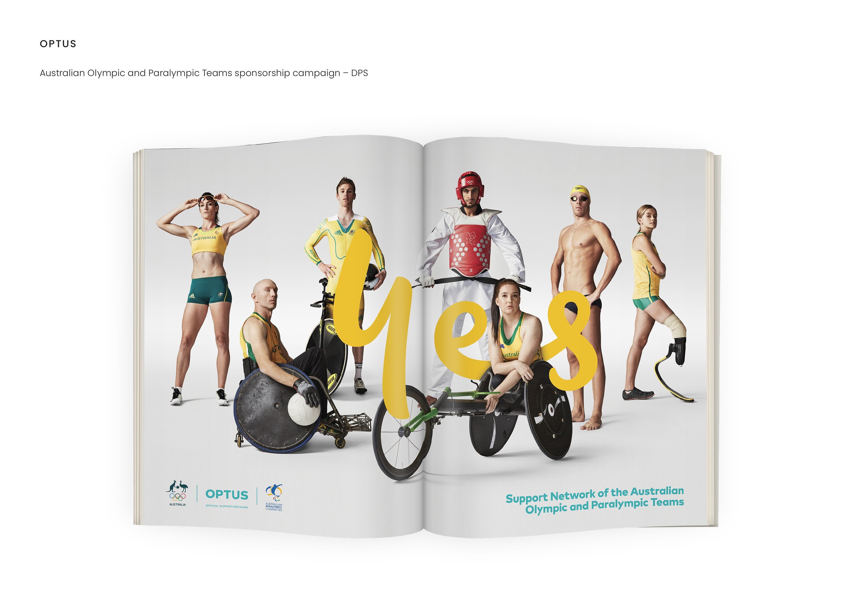 Optus — Australian Olympic & Paralympic Teams sponsorship — DPS