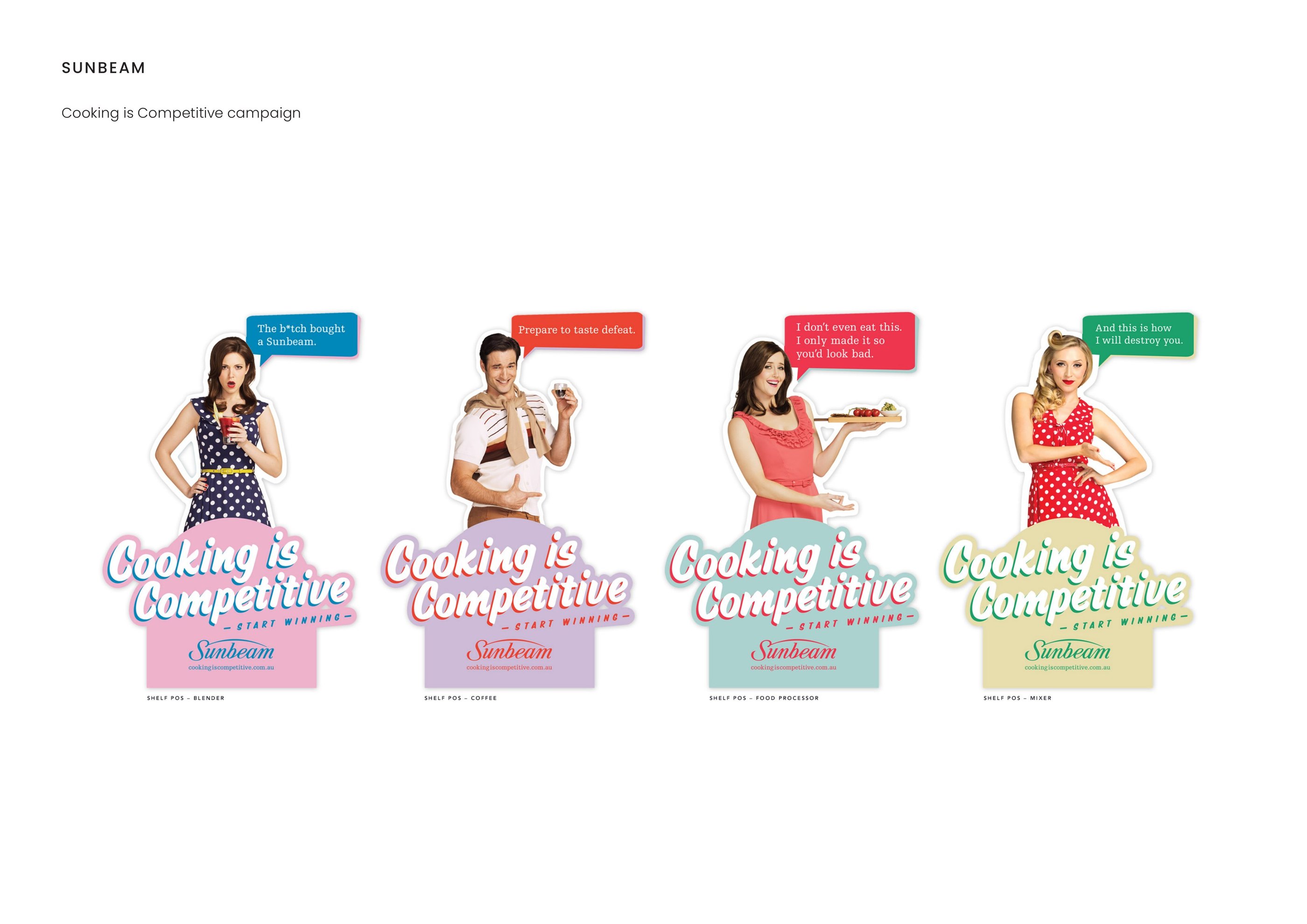 Sunbeam — Cooking is Competitive campaign