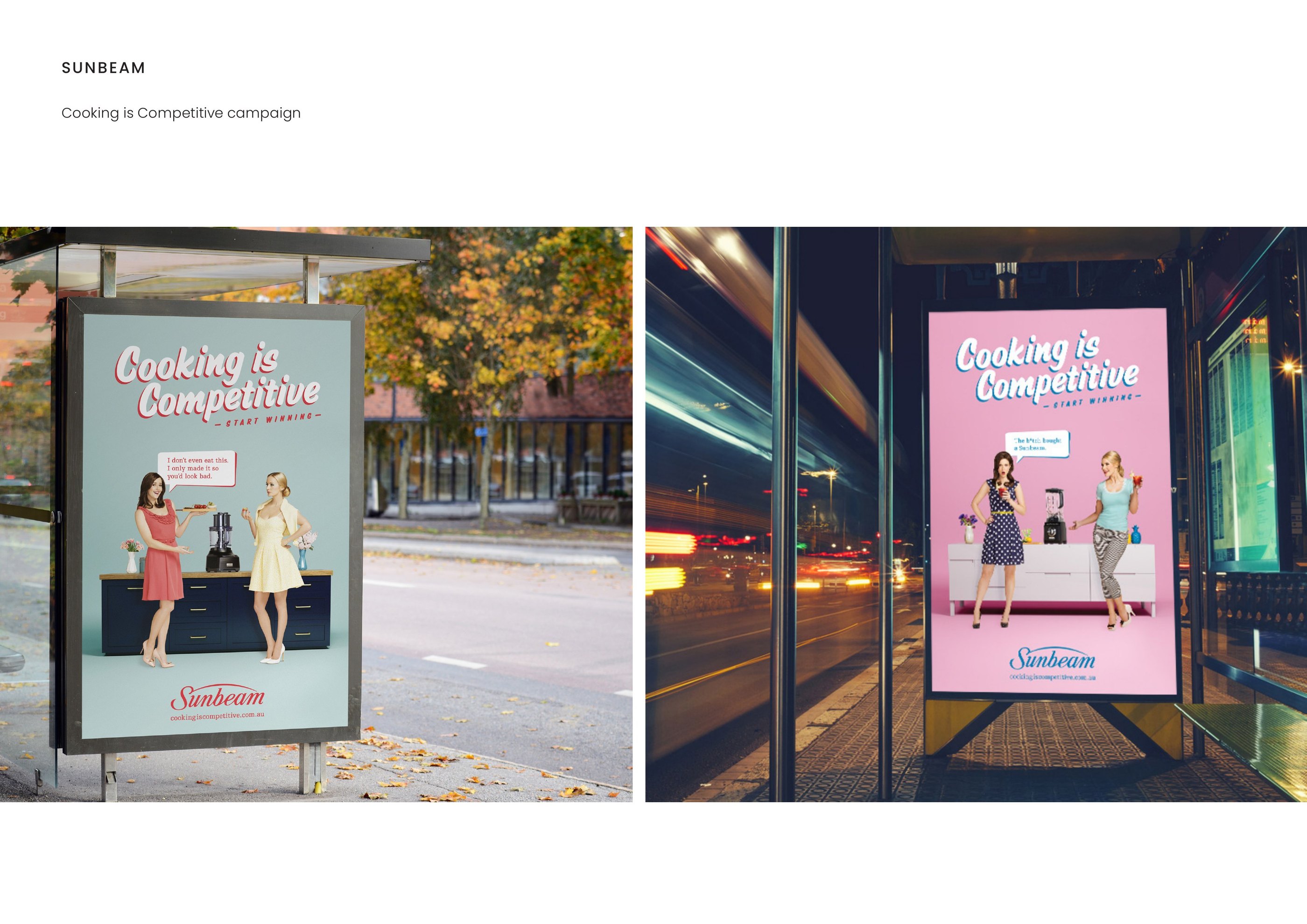 Sunbeam — Cooking is Competitive campaign