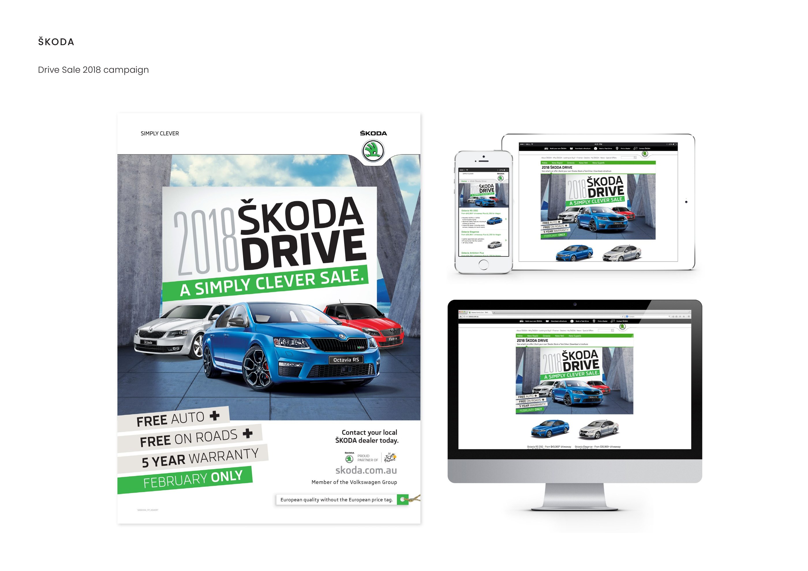 Škoda — Drive Sale 2018 campaign