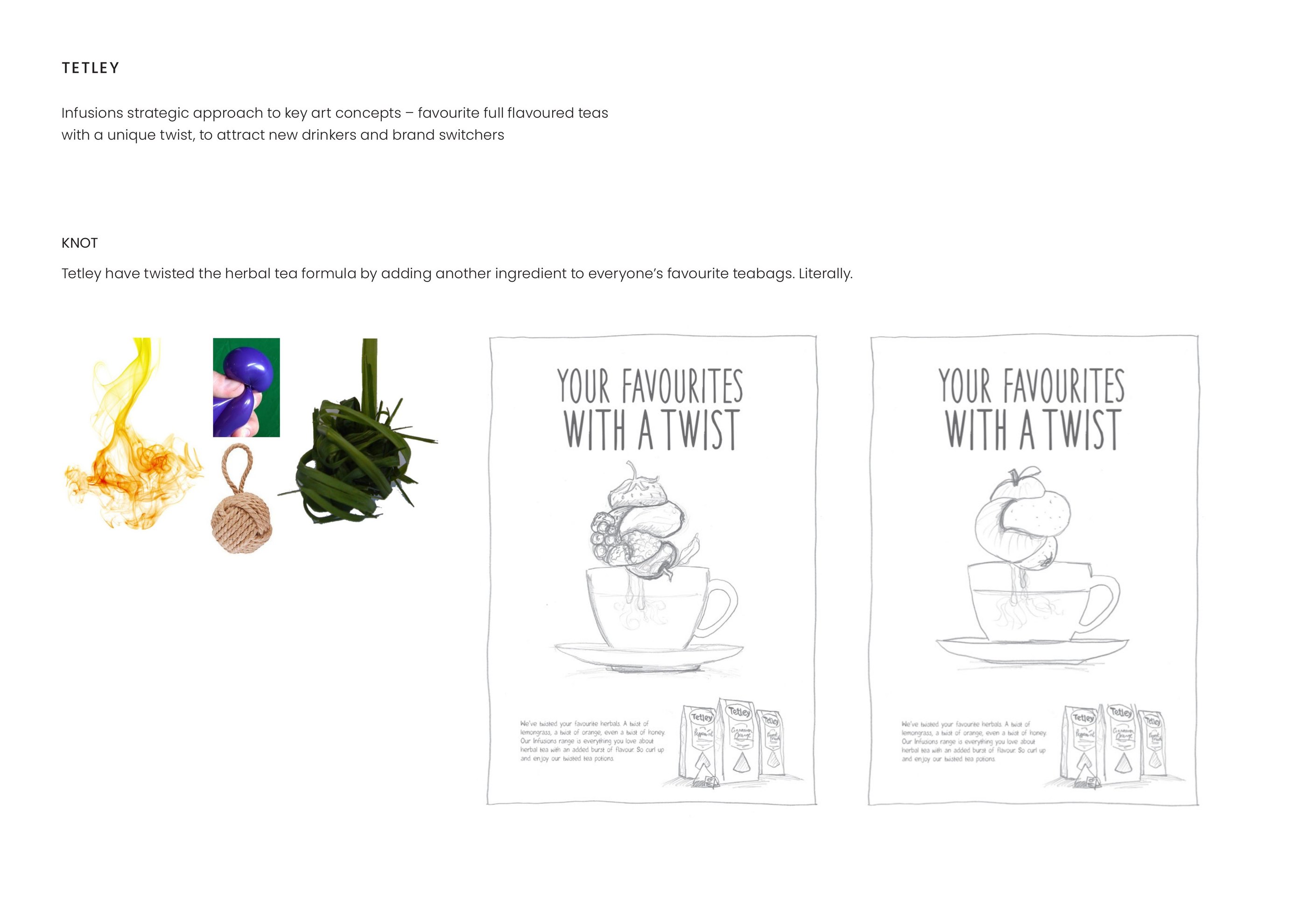 Tetley — Infusions strategic approach — Knot
