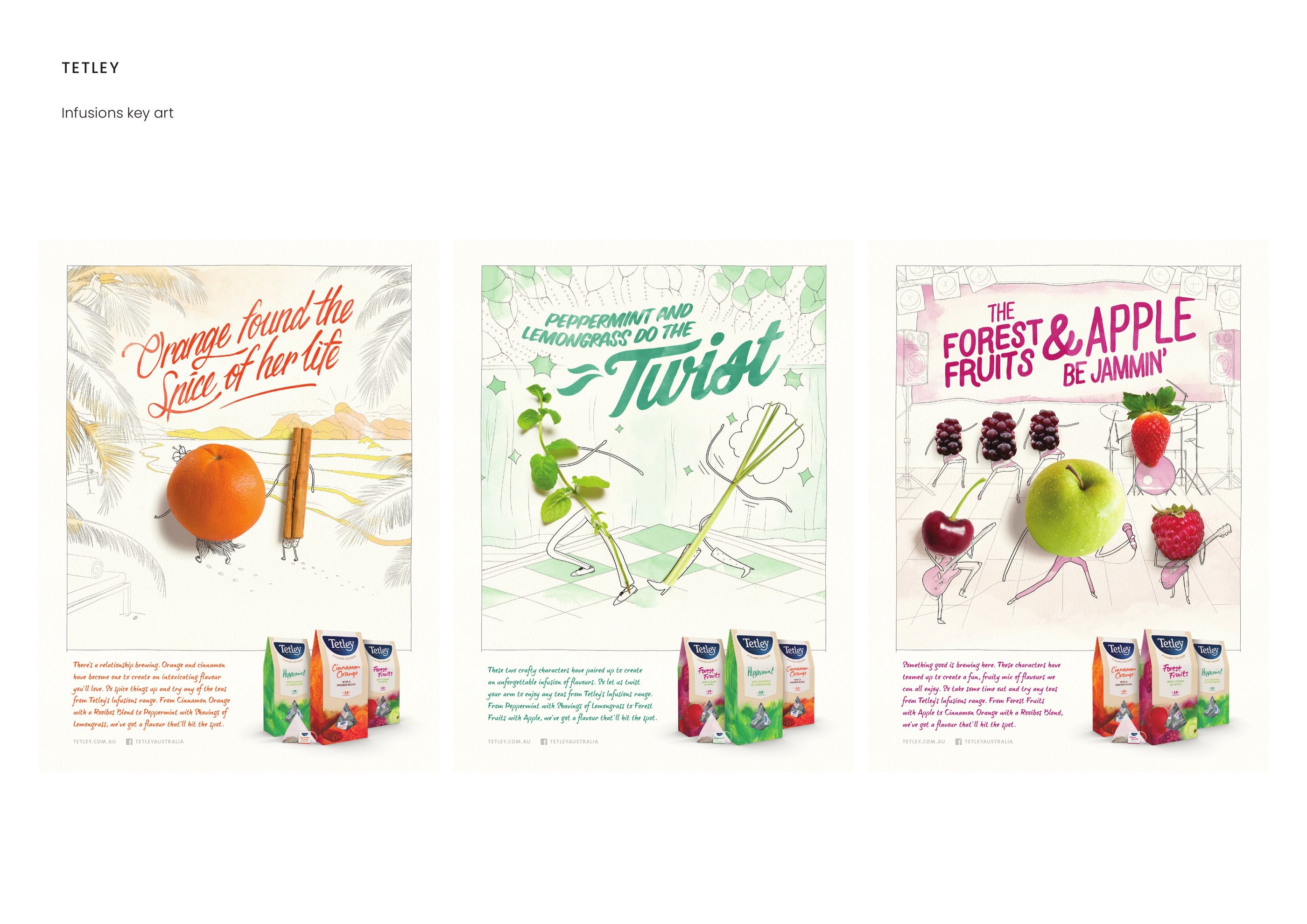 Tetley — Infusions key art